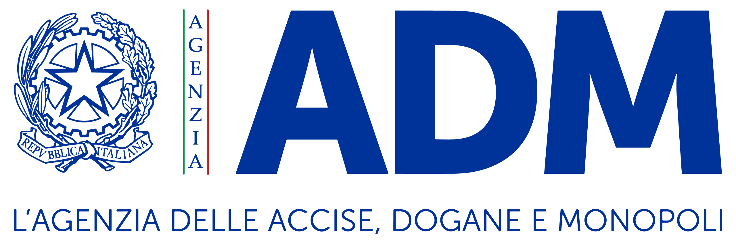 Logo ADM - Agenzia delle Dogane e dei Monopoli